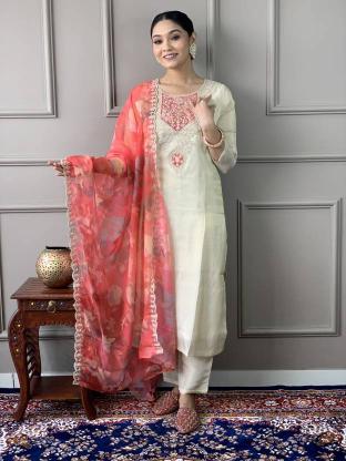 Krunique 3pcs ladies kurti wholesaler in mumbai